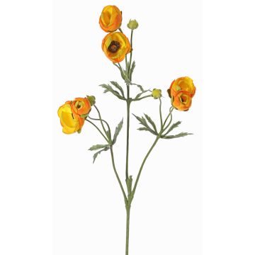 Konstgjord ranunkel YARIS, orange-gul, 65cm, Ø3-4,5cm Konstgjord ranunkel YARIS, orange-gul, 65cm, Ø3-4,5cm