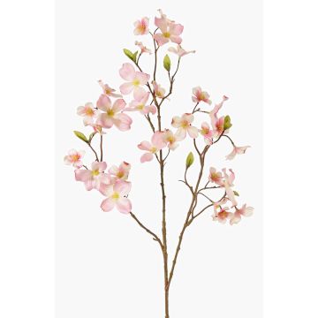 Konstgjord blomsterkvist NARIUS med blommor, rosa-vit, 80cm, Ø4-7cm Konstgjord blomsterkvist NARIUS med blommor, rosa-vit, 80cm, Ø4-7cm