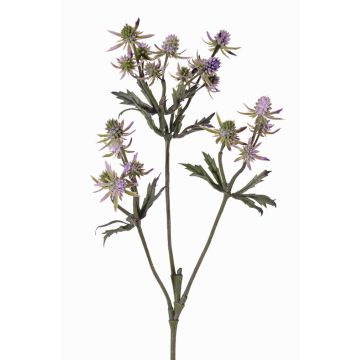 Konstgjord blomkvist av ädelkard KALYPSO, lila, 65cm, Ø3-4cm