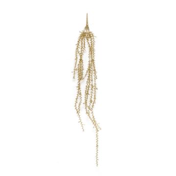 Konstgjord binsekaktus-hängare ANIKO, stickpinne, glitter, guld, 80cm Konstgjord binsekaktus-hängare ANIKO, stickpinne, glitter, guld, 80cm