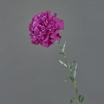Konstgjord nejlika NIRUSHA, violett, 65cm, Ø9cm Konstgjord nejlika NIRUSHA, violett, 65cm, Ø9cm