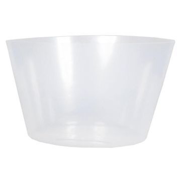 Inläggskärl KIPA för planteringskorgar, plast, vattentätt, genomskinligt, klara, 15cm, Ø25cm Inläggskärl KIPA för planteringskorgar, plast, vattentätt, genomskinligt, klara, 15cm, Ø25cm