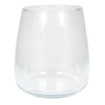 Glasvas HYDRI, klar, 17cm, Ø15cm