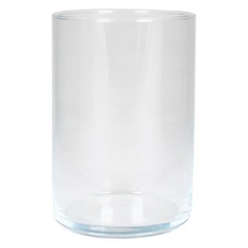 Cylindrisk glasvas SANYA OCEAN, klar, 15cm, Ø10,1cm