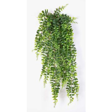 Dekorativ knopporm hängare PORRIMA på stickpinne, grön, 75cm Dekorativ knopporm hängare PORRIMA på stickpinne, grön, 75cm