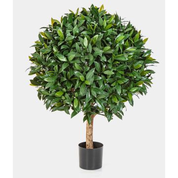 Konstgjord lagerbladskula LARAWAG, naturstam, crossdoor, 110cm