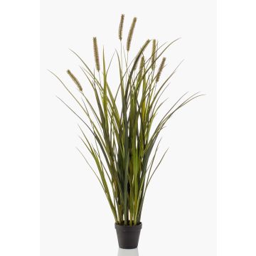 Konstgjort vassgräs ZWENA med ax, grön-gul, 100cm Konstgjort vassgräs ZWENA med ax, grön-gul, 100cm