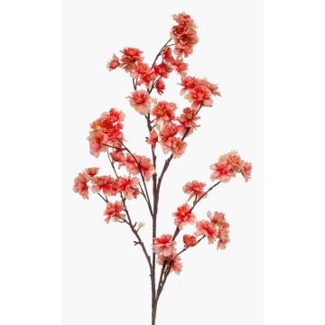Stor konstgjord blomma, körsbärsblomgren GIMA med blommor, korallfärgad, 120cm Stor konstgjord blomma, körsbärsblomgren GIMA med blommor, korallfärgad, 120cm