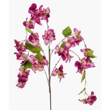 Dekorativ kvist med treblommig MIKKI med blommor, violett, 120cm Dekorativ kvist med treblommig MIKKI med blommor, violett, 120cm