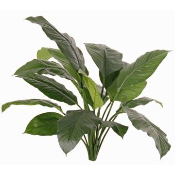 Konstväxt Spathiphyllum PLAKIAS, svårantändlig, stödpinne, grön, 90cm Konstväxt Spathiphyllum PLAKIAS, svårantändlig, stödpinne, grön, 90cm