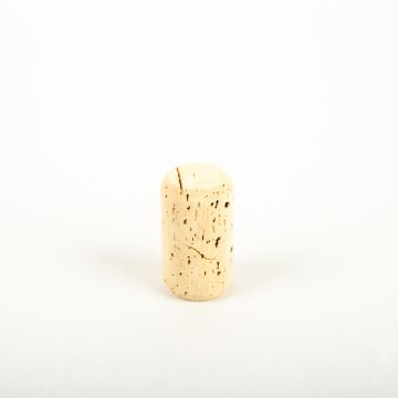 Naturkork JAKOBA, räfflad på båda sidor, ljus, 4,4cm, Ø2,6cm