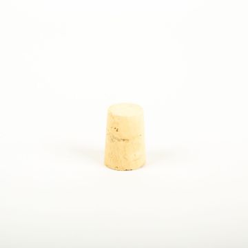 Spetskork ALMEDA av naturkork, ljus, 3,3cm, Ø1,9/2,3cm