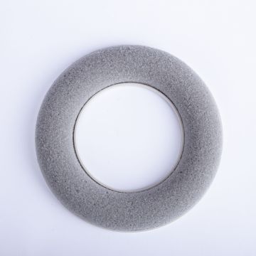 ®mosy stickskumring AMEB för konstblommor, med plastunderlägg, grå, Ø15cm