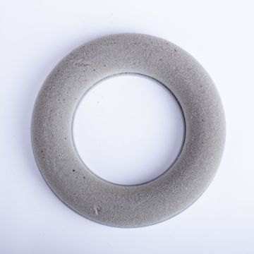 ®mosy stiftskumring AMEB för konstblommor, med plastunderlägg, grå, Ø17cm