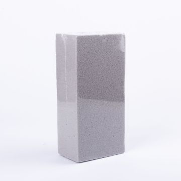 ®mosy stiftplatta BEBO för konstblommor, i folie, grå, 23x11x7,5cm