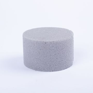 ®mosy stickskum cylinder RAETI för konstblommor, grå, 5cm, Ø8cm ®mosy stickskum cylinder RAETI för konstblommor, grå, 5cm, Ø8cm