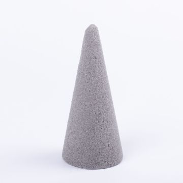 ®mosy stickskumkon ZOILA för konstblommor, grå, 15cm, Ø7cm ®mosy stickskumkon ZOILA för konstblommor, grå, 15cm, Ø7cm
