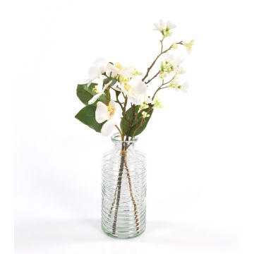 Textil orkidébukett ANOUK med tillbehör, krämfärgad, 45cm, Ø15cm