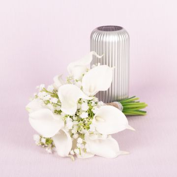Individuell brudbukett med calla - kundönskemål från Javier