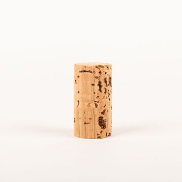 Hantverkskorkar SABELA av naturkork, naturfärgade, 4,5cm, Ø2,4cm
