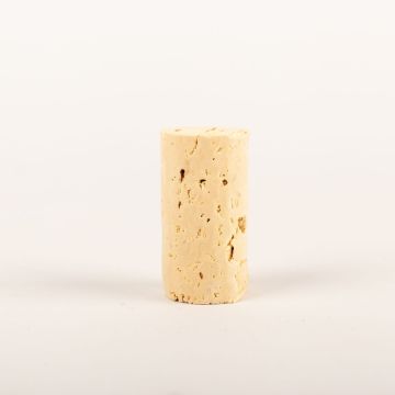 Hantverkskorkar SABELA av naturkork, ljus, 4,5cm, Ø2,4cm