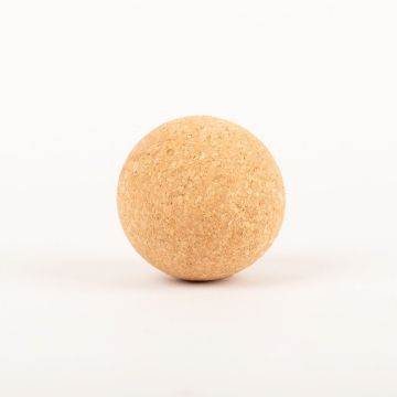 Korkboll MEDORA av presskork, naturfärgad, Ø3,5cm