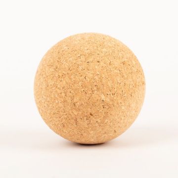Korkboll MEDORA av presskork, natur, Ø7cm