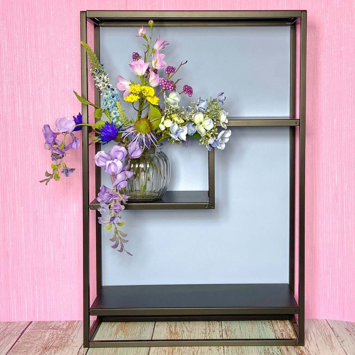 Färgglad blombukett