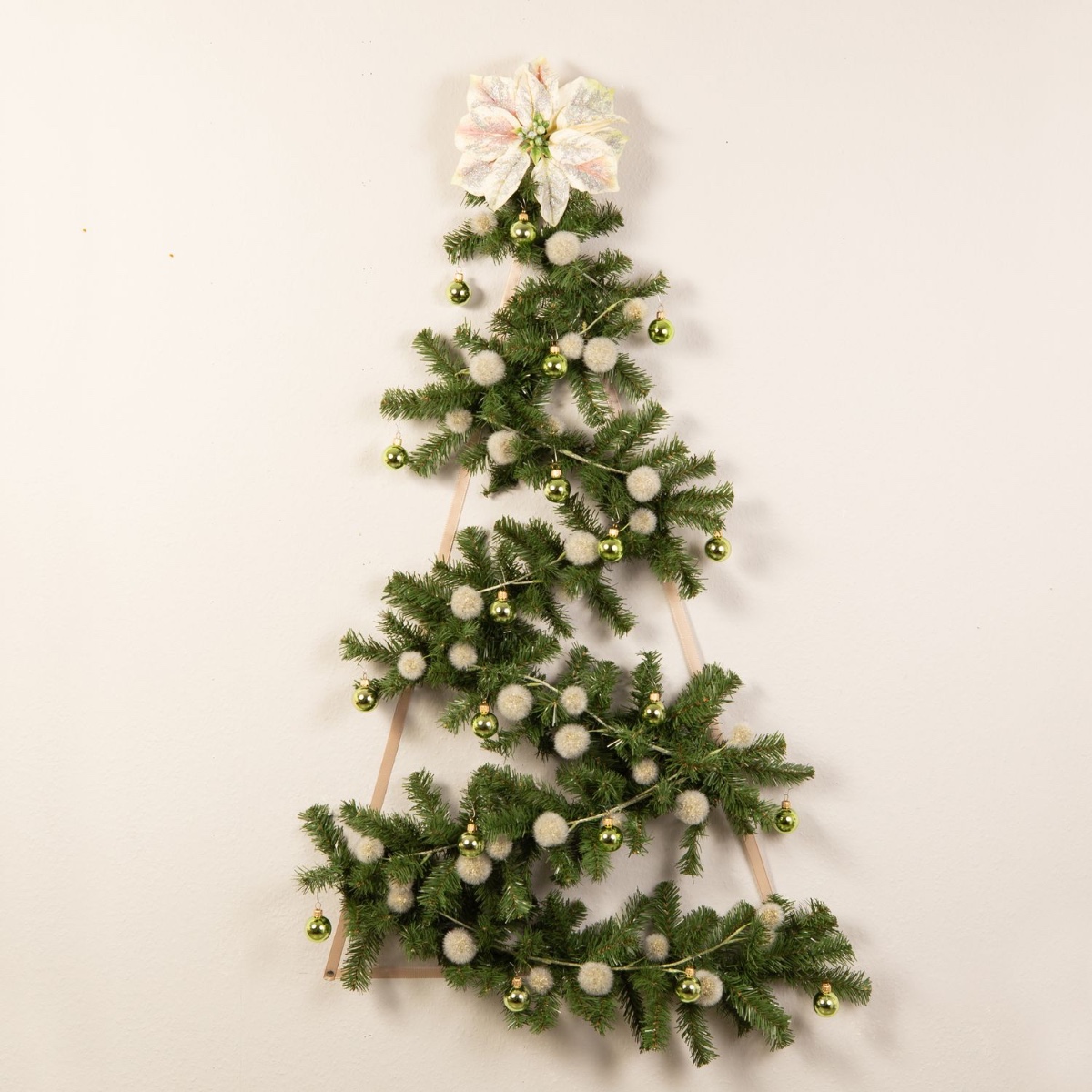 DIY - Julgran på väggen