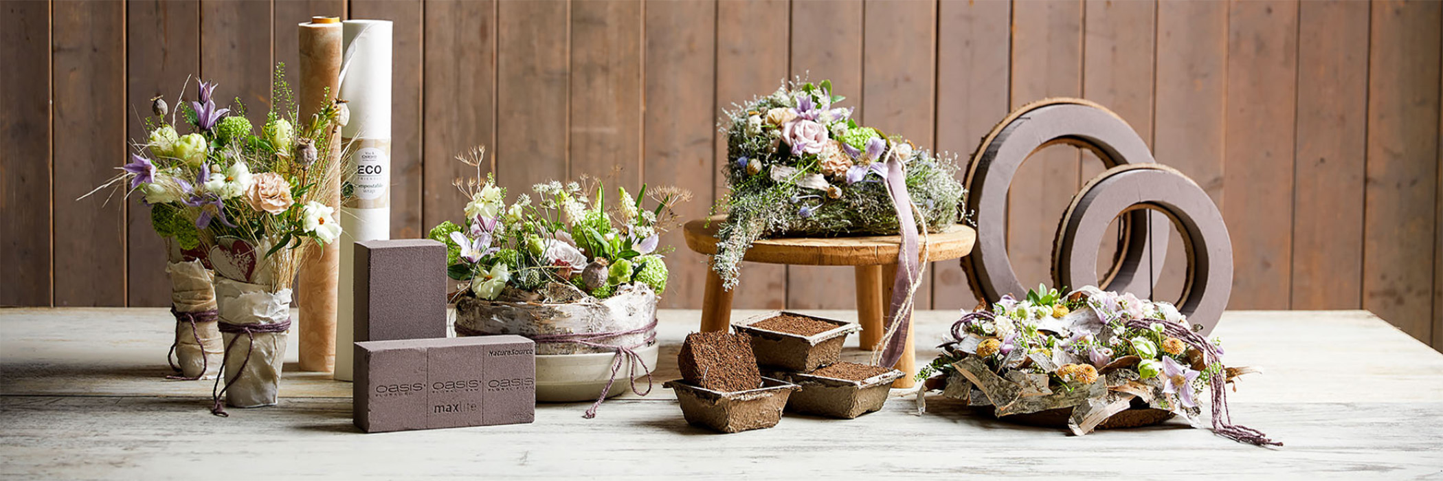 Blomsterskum p&aring; artplants