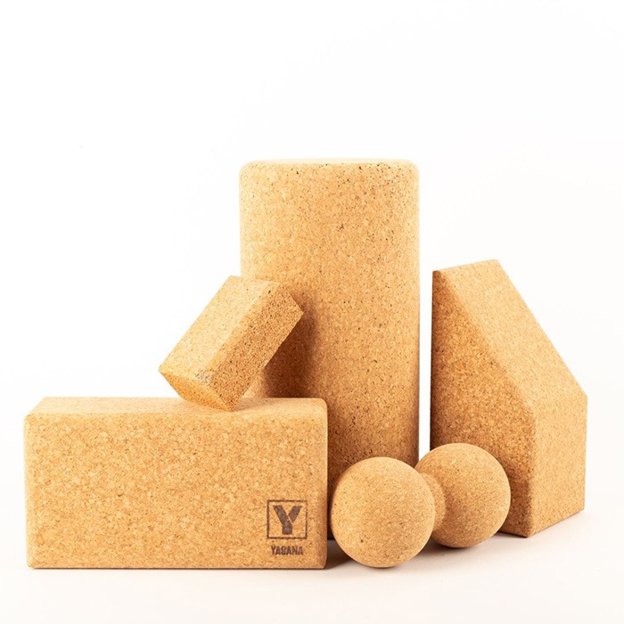 Yogablock i kork