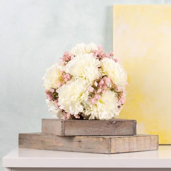 Dekoration med blomstergummi
